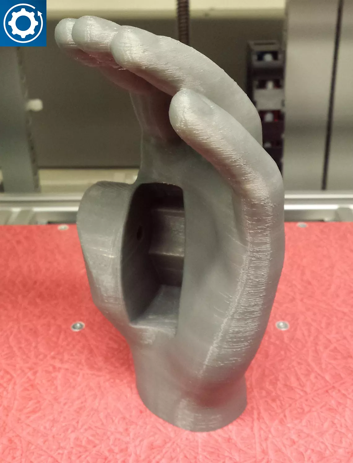 Mit 3D-Drucker erstellte Handprothese