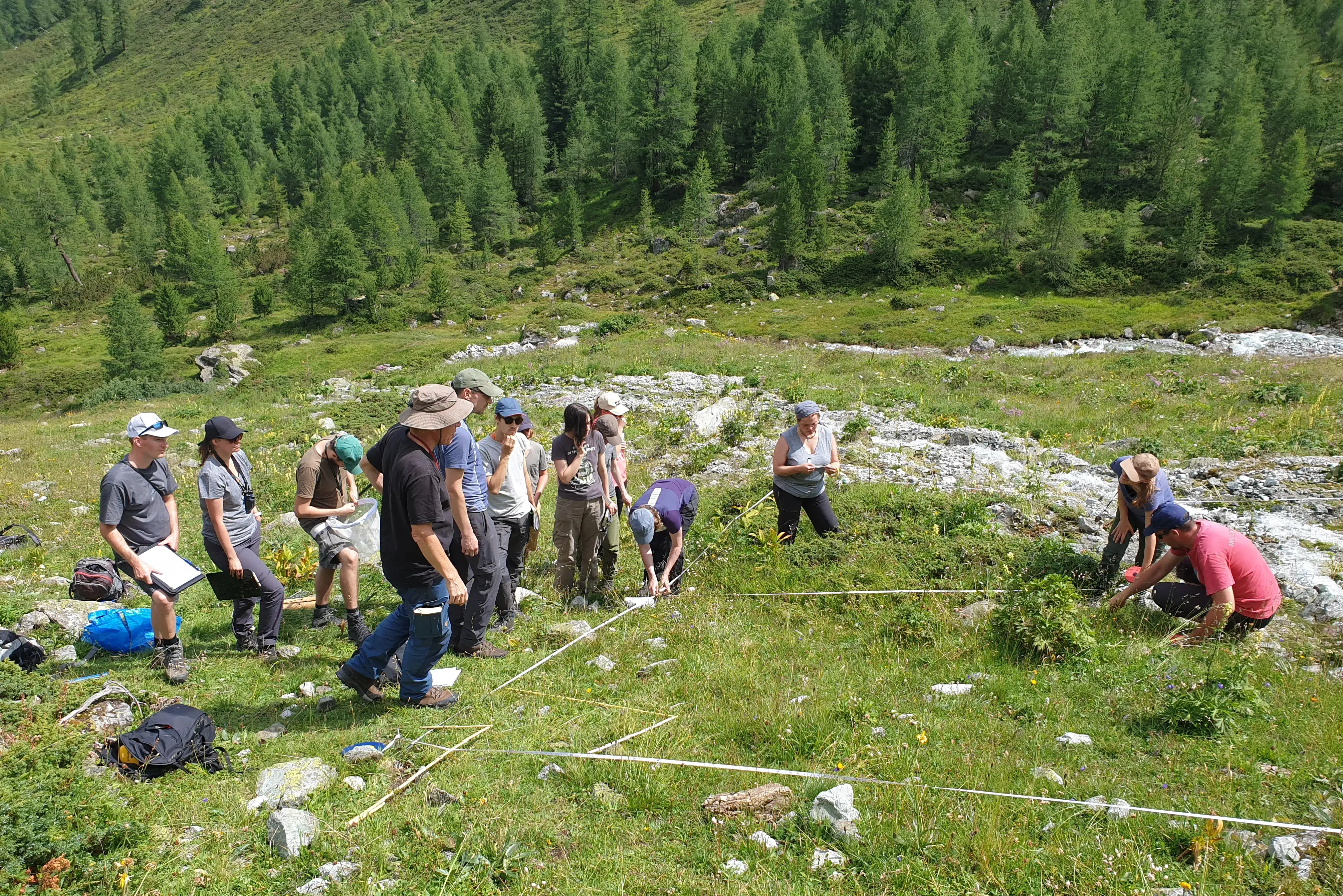 Gruppe_Studierende_Naturwissenschaft_Forschung_Alpenraum