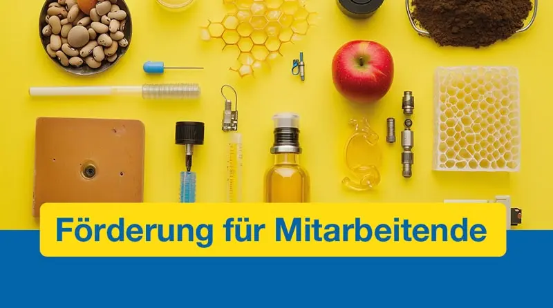 Visualtext: Förderung für Mitarbeitende