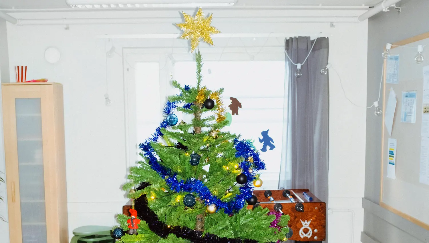 Tannenbaum in der Wohnung