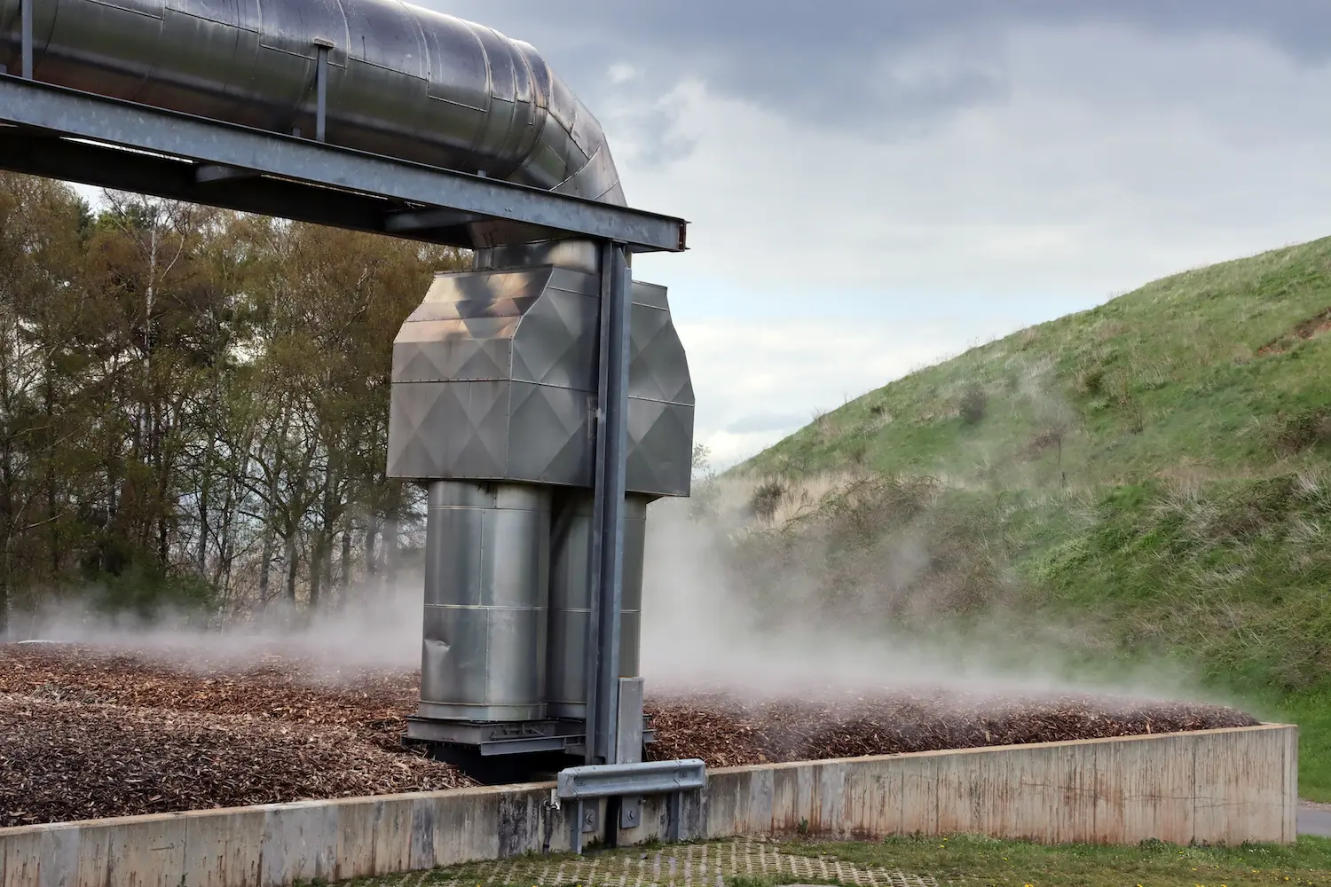 Abfallwirtschaftszentrum Kreis Euskirchen - Biofilteranlage