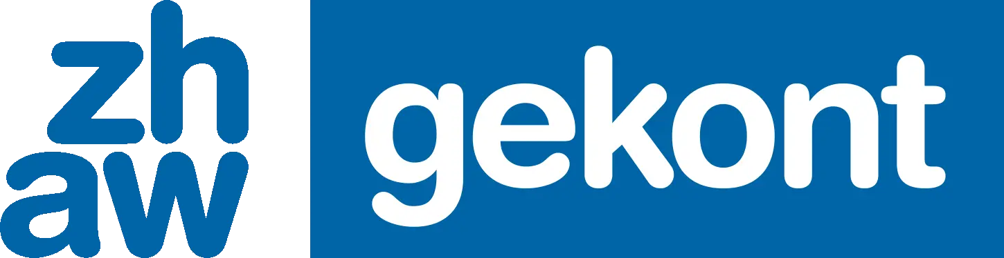 Logo ZHAW gekont