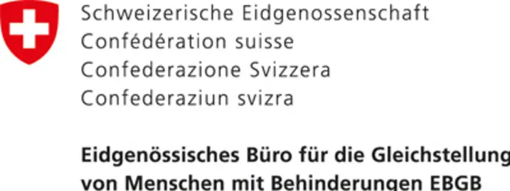 Logo Eidgenössisches Büro für die Gleichstellung von Menschen mit Behinderungen EBGB