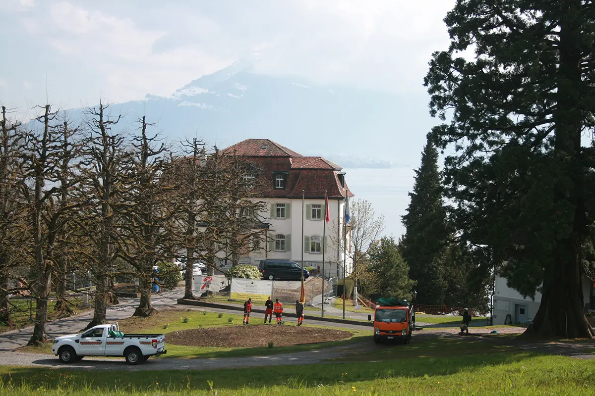 Wunderbare Aussicht in Horw, Bild: Doris Tausendpfund