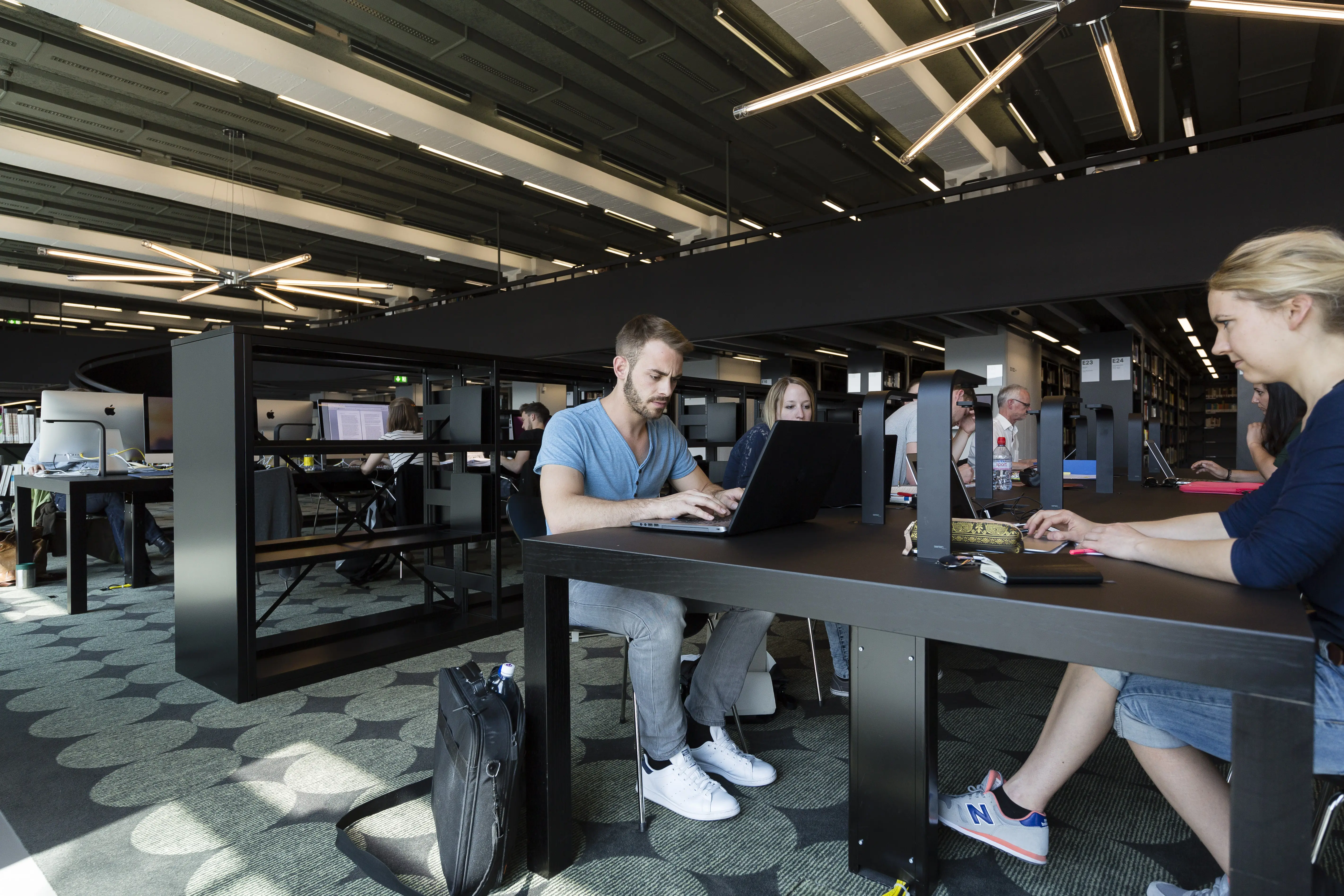 Toni-Areal university library, Photo: Hannes Thalmann