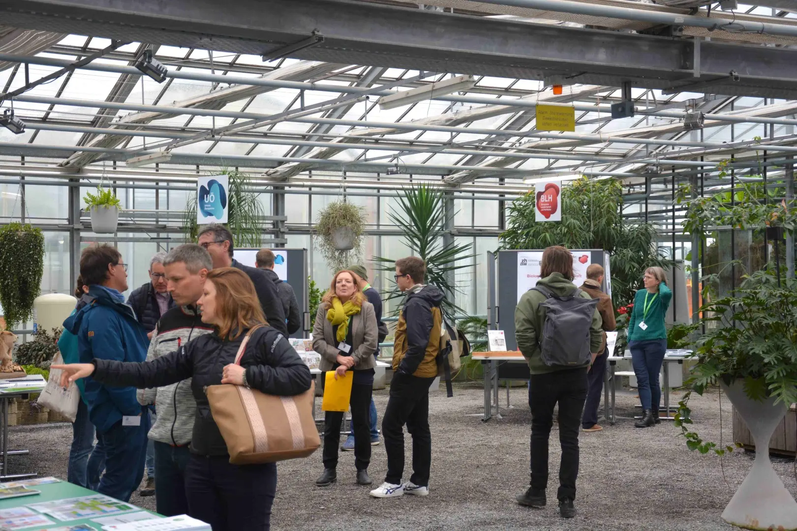 Einblick ins Kalthaus auf dem Campus Grüental (Foto: ZHAW)