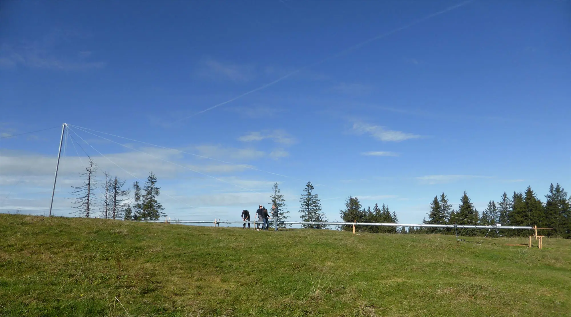 Windmessungen beim Sattel-Hochstuckli