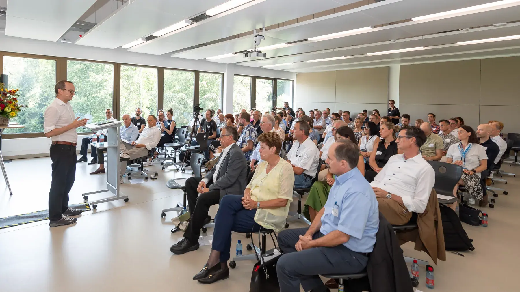 Gäste an der Eröffnung des ZHAW Campus Future of Food