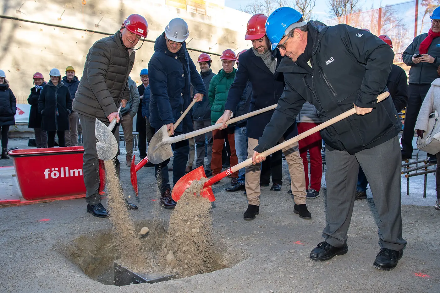 Baustart Laborneubau ZHAW in Wädenswil