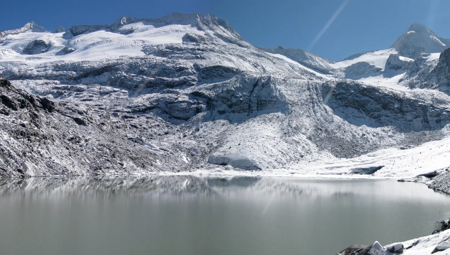 Ein neu entstandener proglazialer See in den Hohen Tauern, Österreich (Credit: Martin Geilhausen)