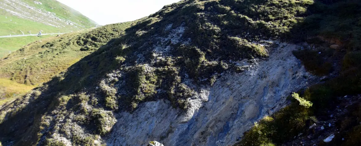 Viehgangeln und Erosionsschaden auf einer Alp im Kanton Uri (Credit: Dr. Luzius Matile ZHAW)