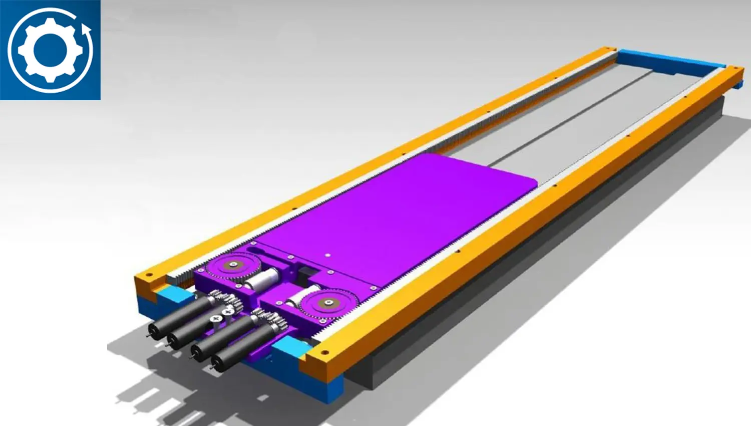 CAD model of the measurement unit